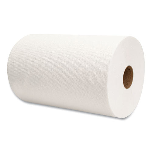 10 Inch Tad Roll Towels, 1-ply, 10" X 500 Ft, White, 6 Rolls/carton