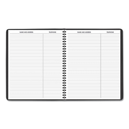 Monthly Planner, 11 X 9, Black Cover, 15-month (jan To Mar): 2024 To 2025