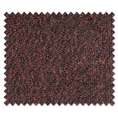 Dust-star Microfiber Wiper Mat, 36 X 60, Red