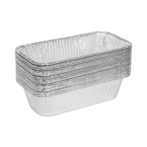 Aluminum Steam Table Pan, One-third Size Deep Loaf Pan, 3" Deep, 5.9 X 8.04, 200/carton