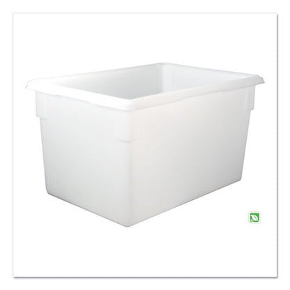 Food/tote Boxes, 21.5 Gal, 26 X 18 X 15, White, Plastic