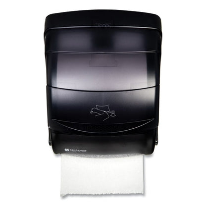 Integra Lever Roll Towel Dispenser, 11.5 X 11.25 X 13.5, Black Pearl