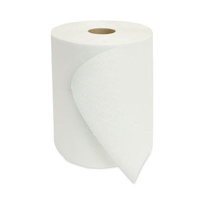 Morsoft Universal Roll Towels, 1-ply, 8" X 700 Ft, White, 6 Rolls/carton