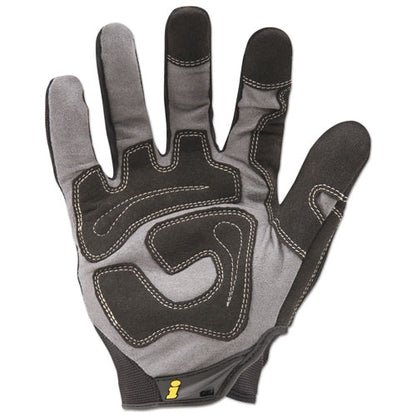 General Utility Spandex Gloves, Black, Medium, Pair