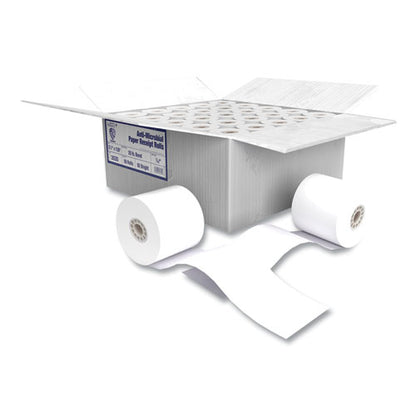 Armor Antimicrobial Receipt Roll Paper, 2.25" X 130 Ft, White, 50/carton