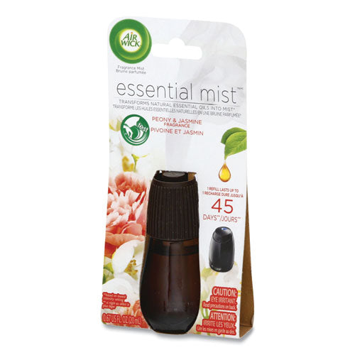 Essential Mist Refill, Peony And Jasmine, 0.67 Oz Bottle, 6/carton