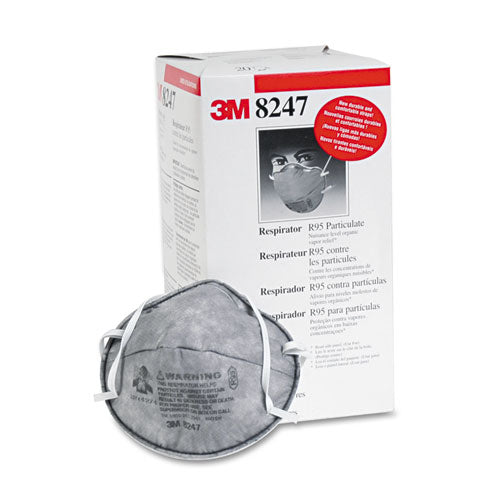 R95 Particulate Respirator W/nuisance-level Organic Vapor Relief, One Size Fits All, 20/box