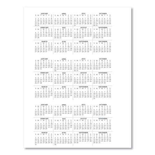 Recycled Weekly Appointment Book Ruled Without Appointment Times, 8.75 X 6.88, Black Cover, 12-month (jan To Dec): 2024