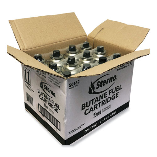 Butane Fuel Cartridge, 8 Oz