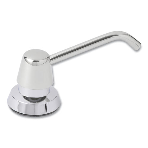 Contura Lavatory-mounted Soap Dispenser, 34 Oz, 3.31 X 4 X 17.63, Chrome/stainless Steel