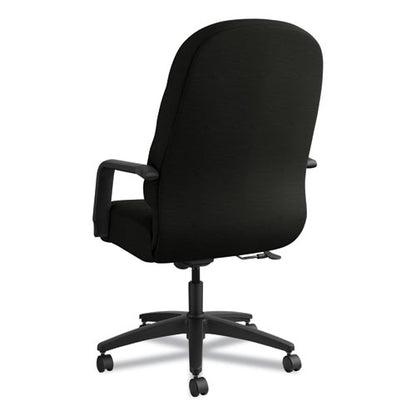 Pillow-soft 2090 Series Executive High-back Swivel/tilt Chair, Supports Up To 300 Lb, 16.75" To 21.25" Seat Height, Black