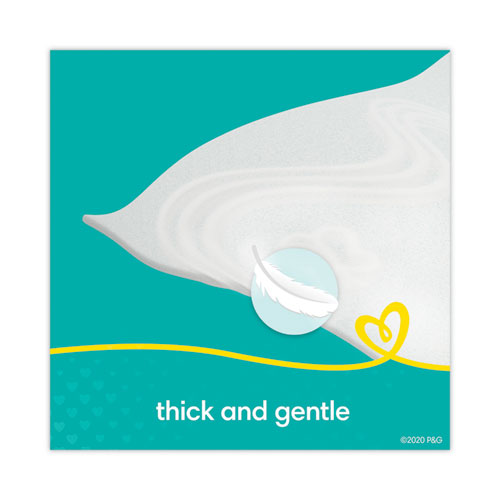 Sensitive Baby Wipes, 1-ply, 6.8 X 7, Unscented, White, 56/pack, 8 Packs/carton