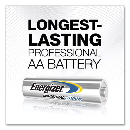 Industrial Lithium Aa Battery, 1.5 V, 24/box