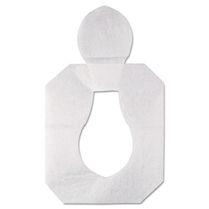 Health Gards Toilet Seat Covers, Half-fold, 14.25 X 16.5, White, 250/pack, 4 Packs/carton