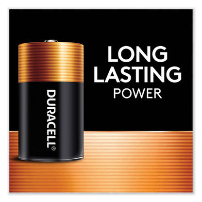 Coppertop Alkaline D Batteries, 72/carton