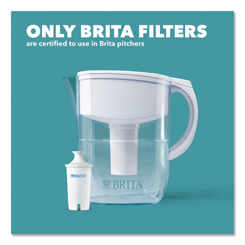 Water Filter Pitcher Advanced Replacement Filters, 3/pack, 8 Packs/carton