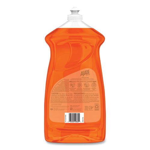 Dish Detergent, Liquid, Antibacterial, Orange, 52 Oz, Bottle, 6/carton