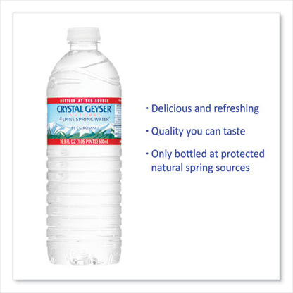 Alpine Spring Water, 16.9 Oz Bottle, 24/carton