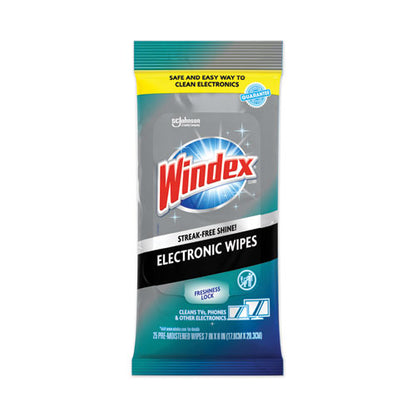 Electronics Cleaner, 1-ply, 7 X 10, Neutral Scent, White, 25/pack, 12 Packs/carton