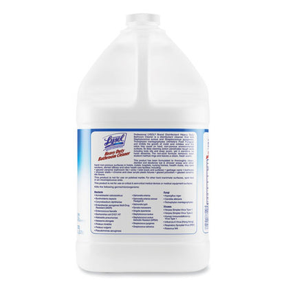 Disinfectant Heavy-duty Bathroom Cleaner Concentrate, 1 Gal Bottle, 4/carton