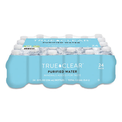 Purified Bottled Water, 8 Oz Bottle, 24 Bottles/carton, 168 Cartons/pallet