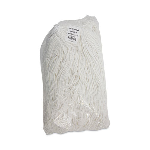 Cut-end Wet Mop Head, Rayon, No. 32, White