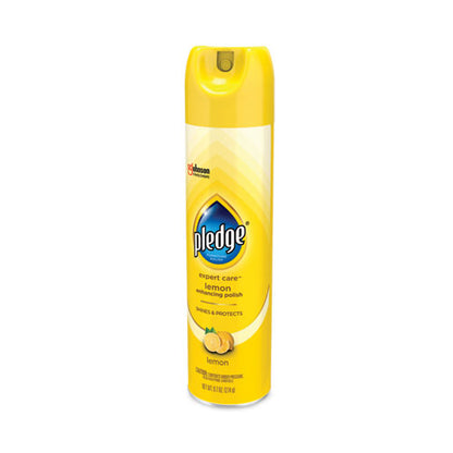 Furniture Polish, Lemon, 9.7 Oz Aerosol Spray, 6/carton