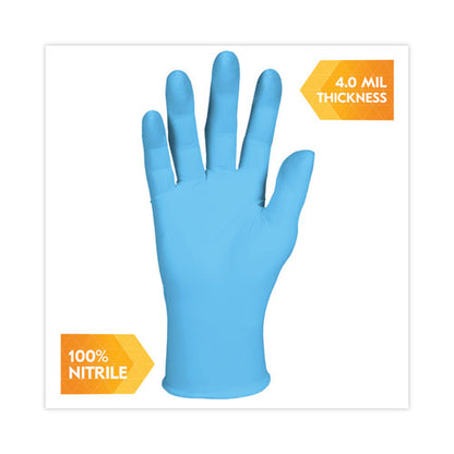 G10 Comfort Plus Blue Nitrile Gloves, Light Blue, Medium, 1,000/carton