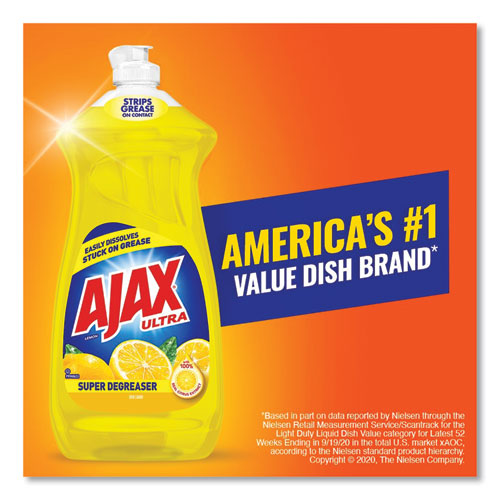 Dish Detergent, Lemon Scent, 28 Oz Bottle