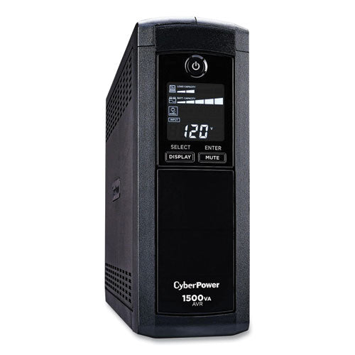 Pfc Sinewave Cp1500pfclcd Ups Battery Backup, 12 Outlets, 1,500 Va, 1,030 J