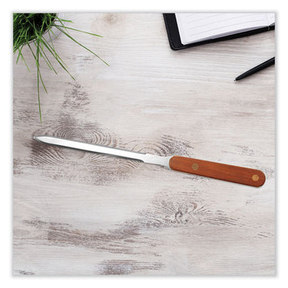 Hand Letter Opener With Wood Handle, 9"