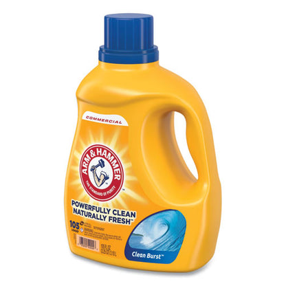 Dual He Clean-burst Liquid Laundry Detergent, 105 Oz Bottle, 4/carton