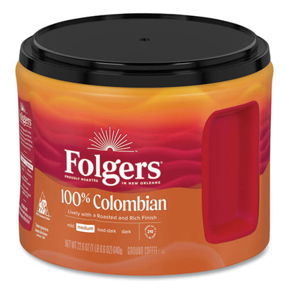 100% Columbian Coffee, 22.6 Oz Canister