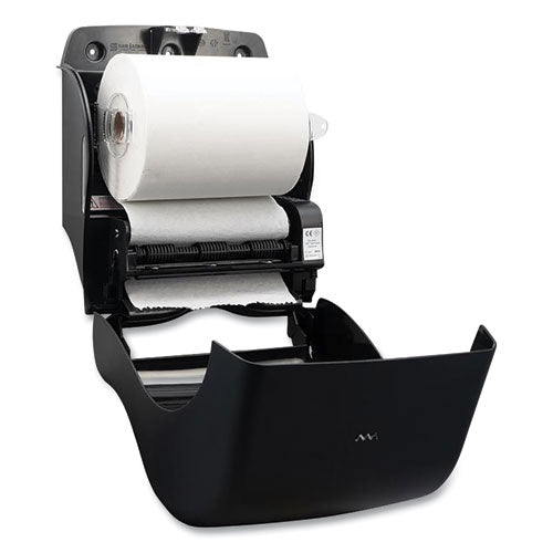 Ecological Mechanical Towel Dispenser, 9.1 X 14.4 X 11.8, Black