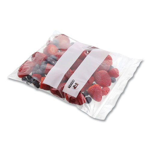 Zipper Bags, 1.73 Mil, 7" X 7.99", Clear, 500/carton