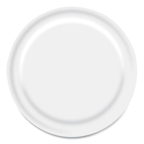 Paper Dinnerware, Plate, 6", White, 1,000/carton