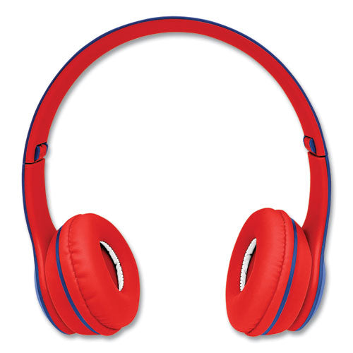 Boost Active Wireless Headphones, Blue/red