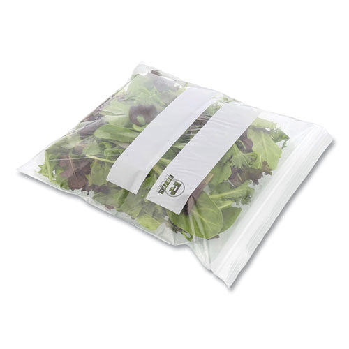 Zipper Bags, 1.73 Mil, 10.5" X 10.98", Clear, 250/carton