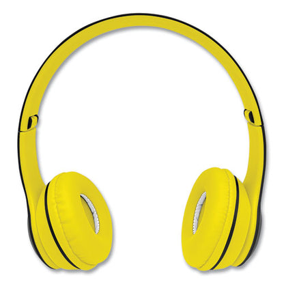 Boost Active Wireless Headphones, Black/yellow