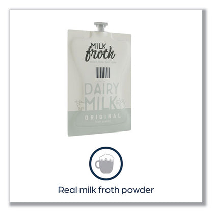 Dairy Milk Froth Powder Freshpack, Original, 0.46 Oz Pouch, 72/carton