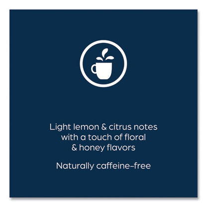 The Bright Tea Co. Lemon Herbal Tea Freshpack, Lemon, 0.11 Oz Pouch, 100/carton