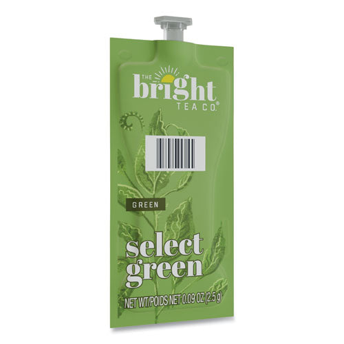 The Bright Tea Co. Select Green Tea Freshpack, Select Green, 0.09 Oz Pouch, 100/carton