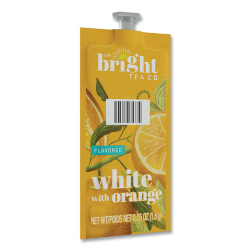 The Bright Tea Co. White With Orange Tea Freshpack, White With Orange, 0.05 Oz Pouch, 100/carton