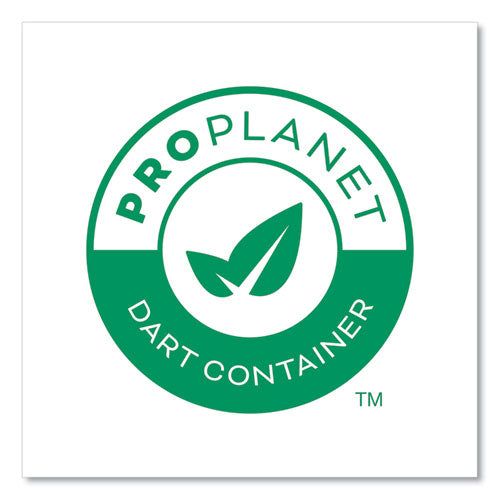 Compostable Paper Hot Cups, Proplanet Seal, 12 Oz, White/green, 50/pack