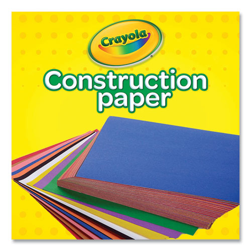 Construction Paper, 9 X 12, Assorted Colors, 240 Sheets/pack