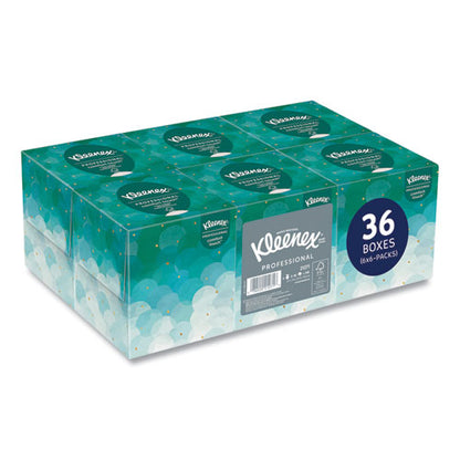 Boutique White Facial Tissue For Business, Pop-up Box, 2-ply, 95 Sheets/box, 6 Boxes/pack, 6 Packs/carton