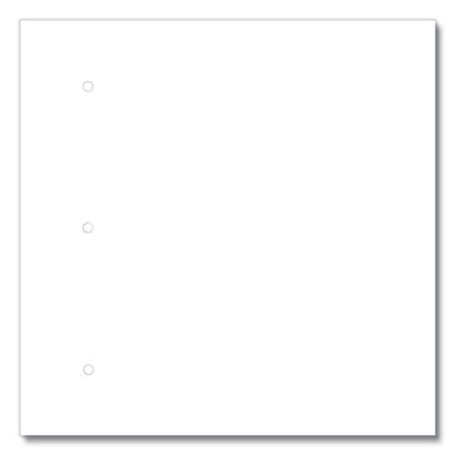 Big Tab Printable Large White Label Tab Dividers, 5-tab, 11 X 8.5, White, 4 Sets