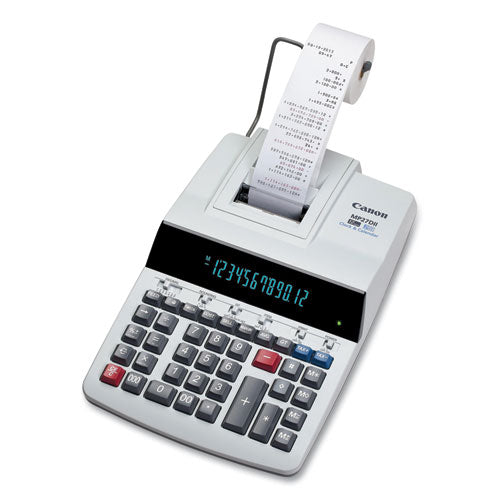 Mp27dii 12-digit Desktop Printing Calculator, Black/red Print, 4.8 Lines/sec