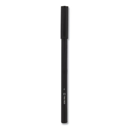 Ballpoint Pen, Stick, Medium 1 Mm, Black Ink, Black Barrel, 60/pack