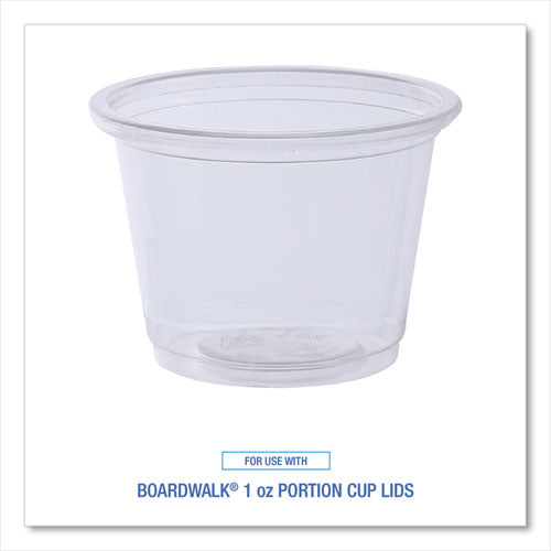 Souffle/portion Cups, 1 Oz, Polypropylene, Clear, 20 Cups/sleeve, 125 Sleeves/carton